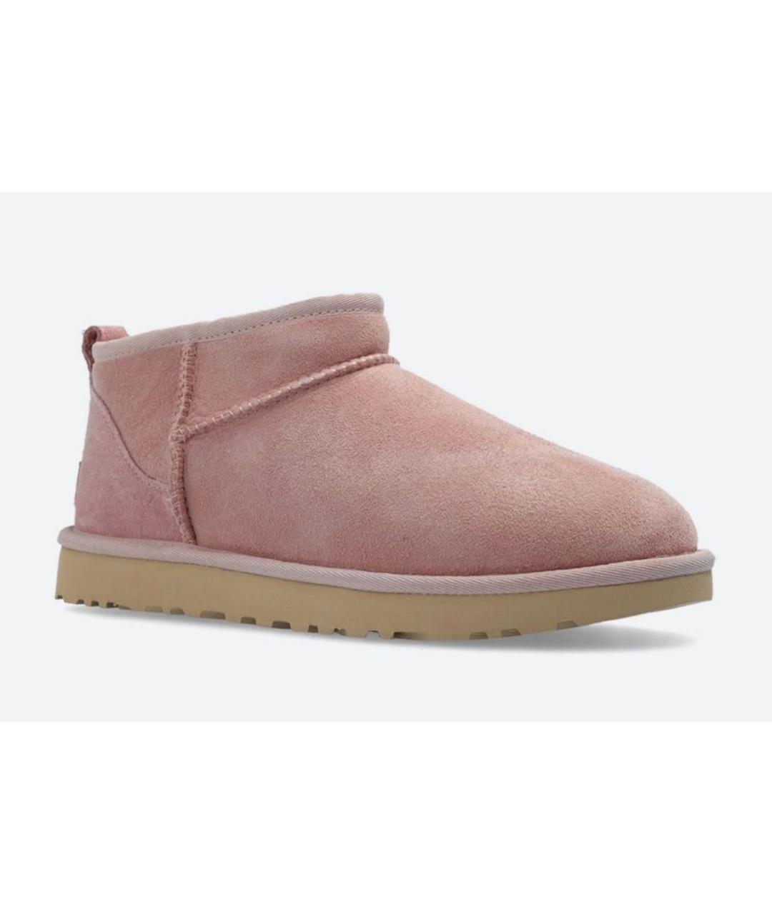 UGG AUSTRALIA Розовые замшевые ботинки, фото 5