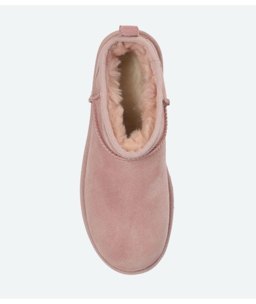 UGG AUSTRALIA Розовые замшевые ботинки, фото 3