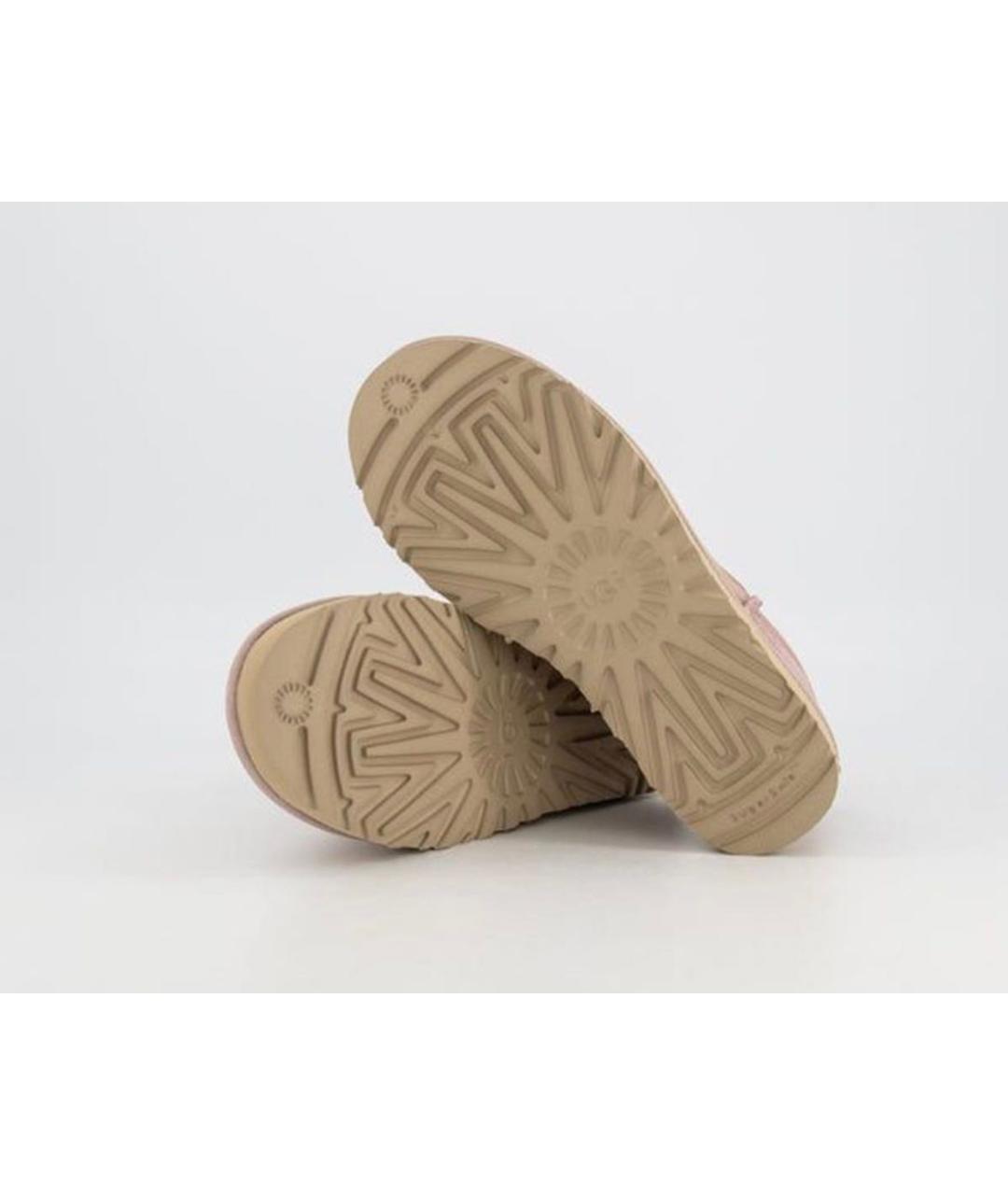 UGG AUSTRALIA Розовые замшевые ботинки, фото 6