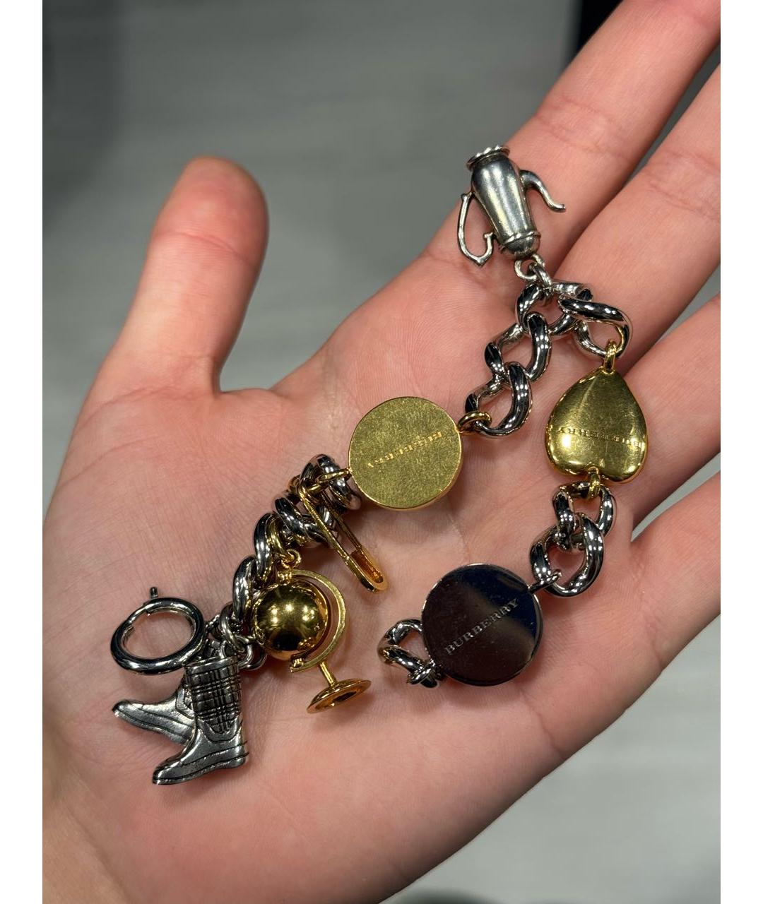 BURBERRY Мульти металлический браслет, фото 4