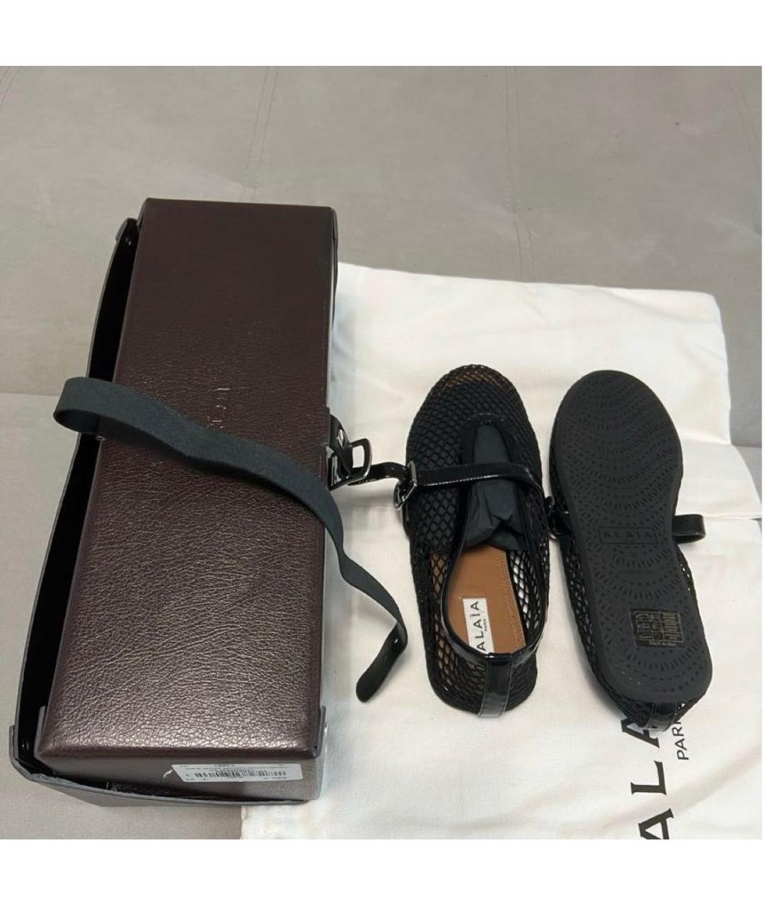 ALAIA Черные балетки, фото 3