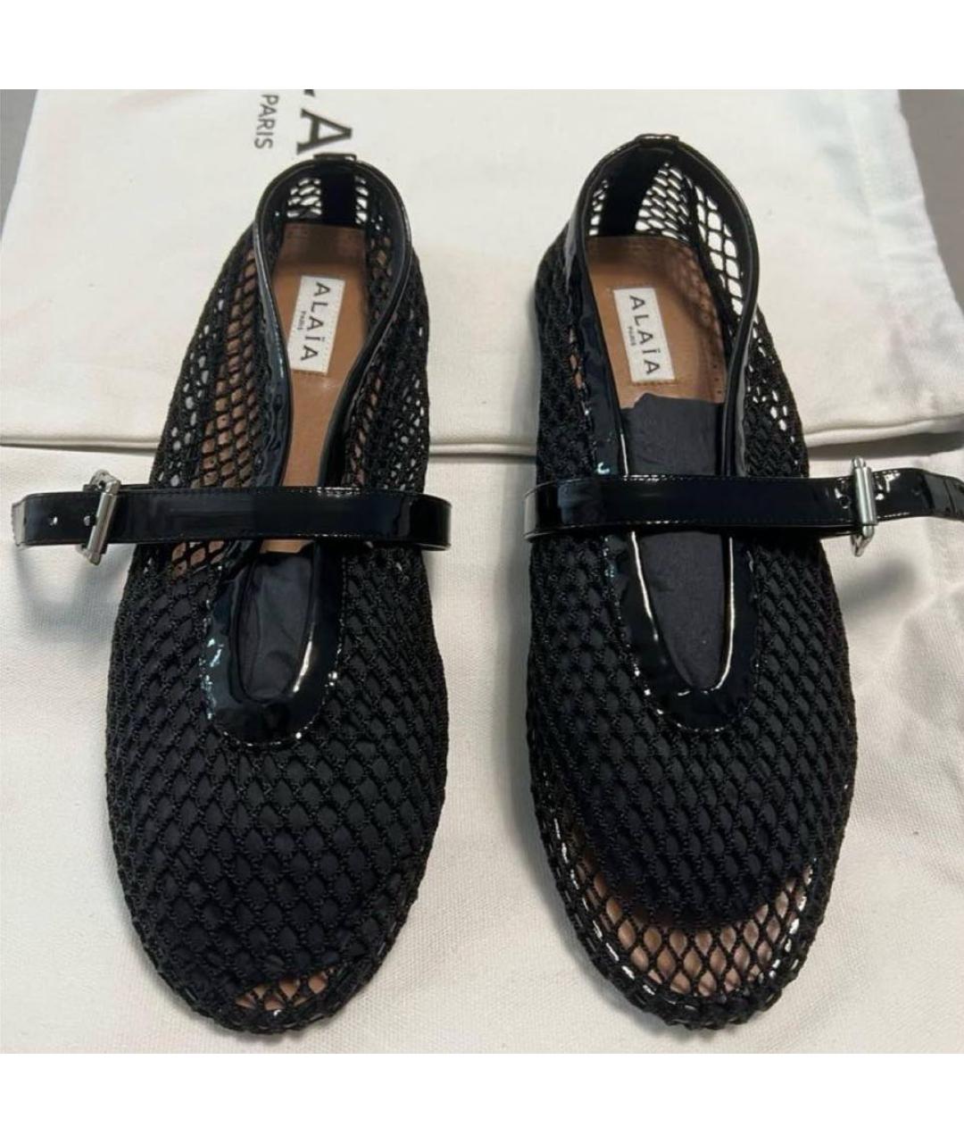 ALAIA Черные балетки, фото 2
