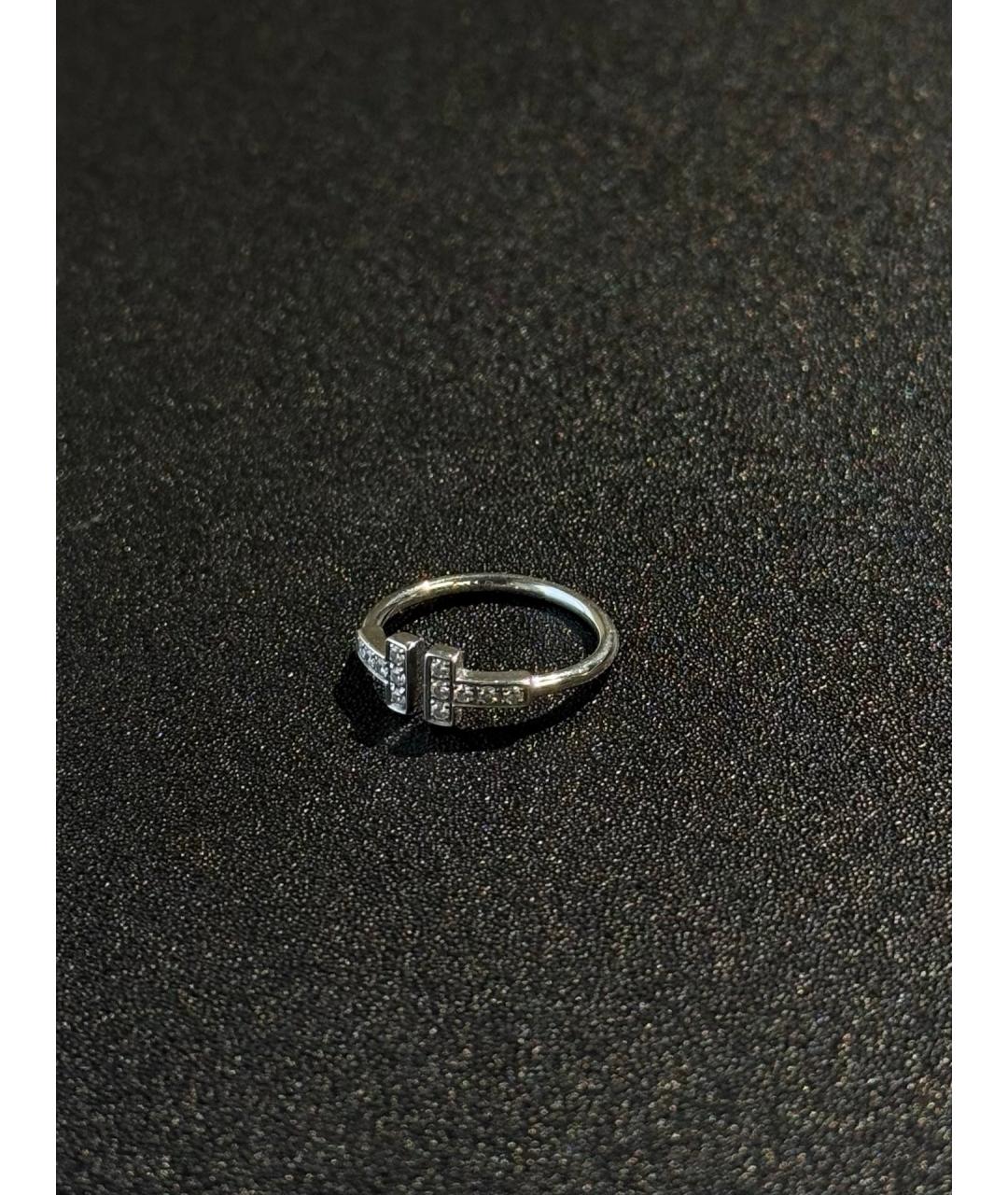TIFFANY&CO Серебряное кольцо из белого золота, фото 2
