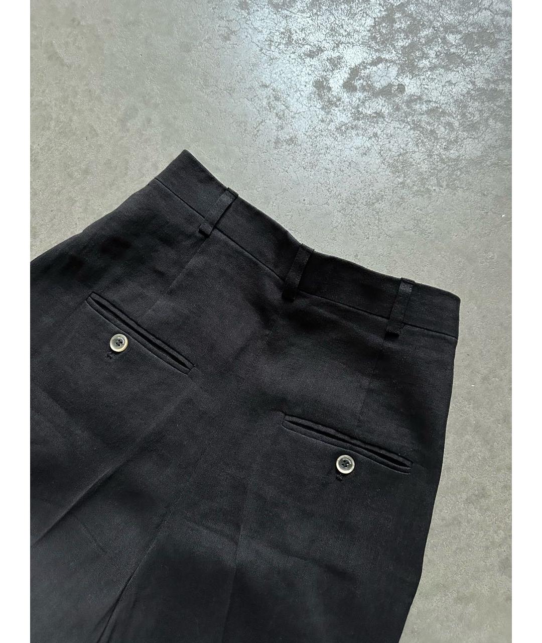 JACQUEMUS Черные шерстяные кюлоты, фото 6