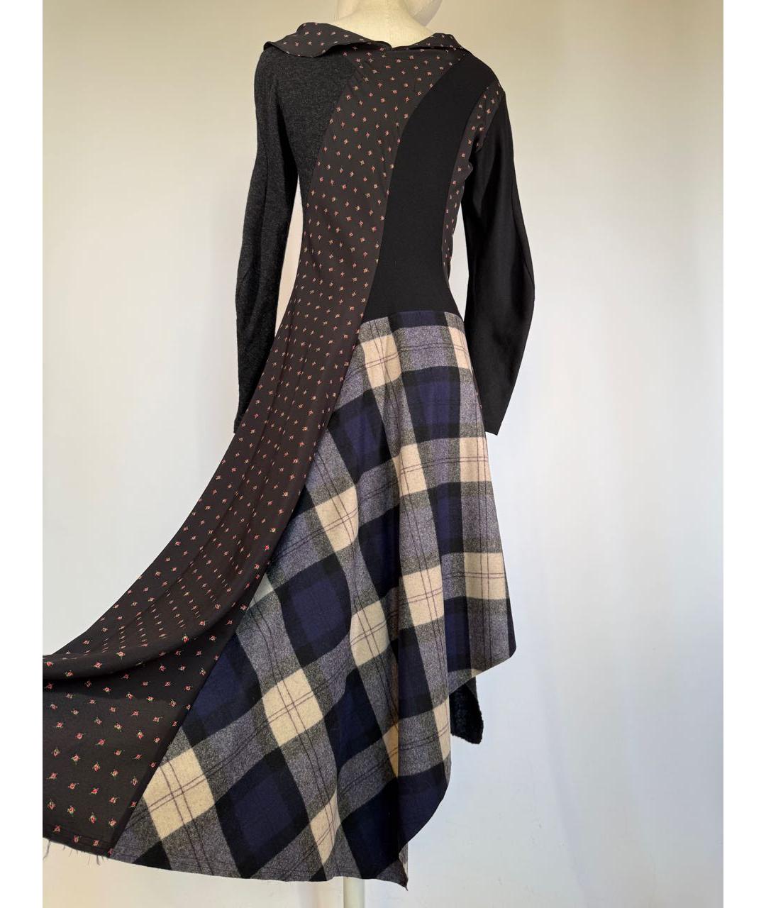 JUNYA WATANABE Мульти шерстяное повседневное платье, фото 3