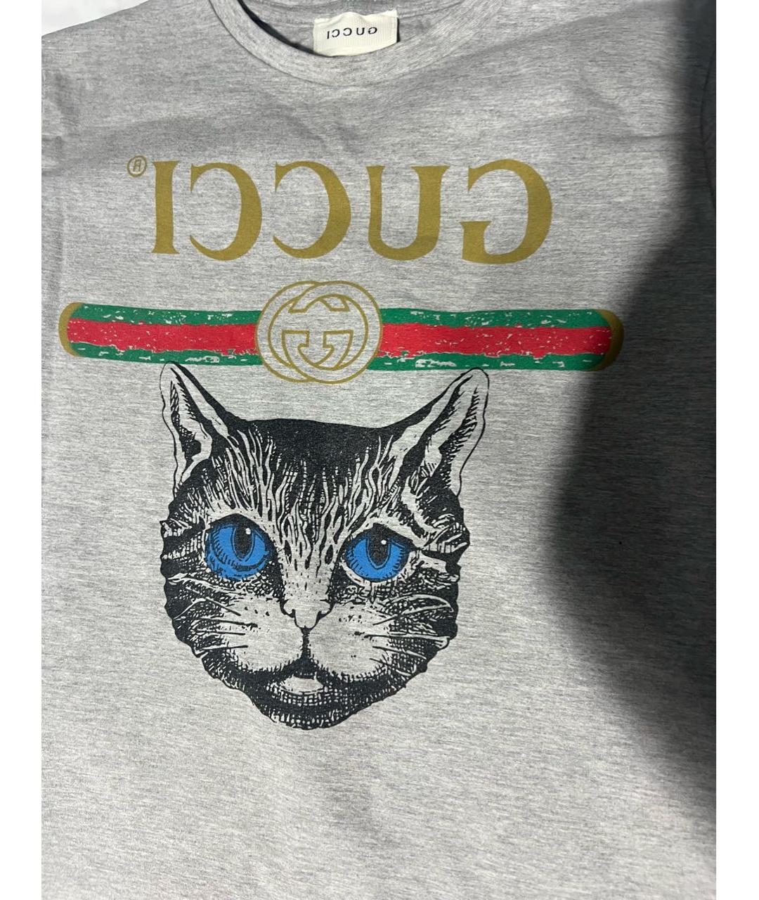 GUCCI KIDS Мульти хлопковый детская футболка / топ, фото 4