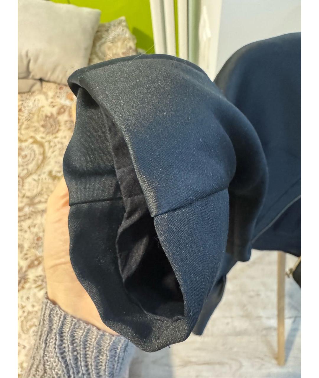 MONCLER Черный полиэстеровый жакет/пиджак, фото 7