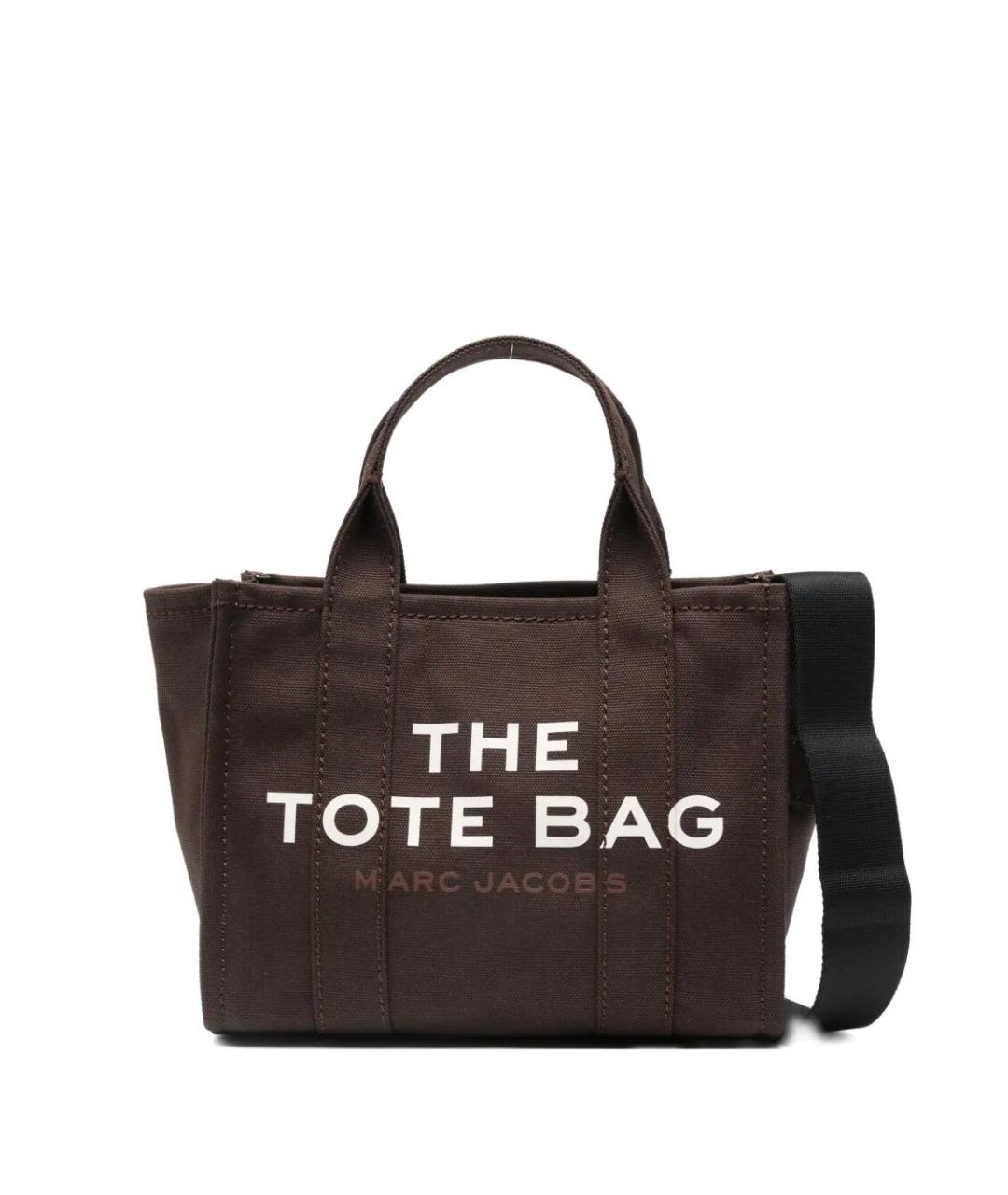 MARC JACOBS Коричневая хлопковая сумка тоут, фото 1