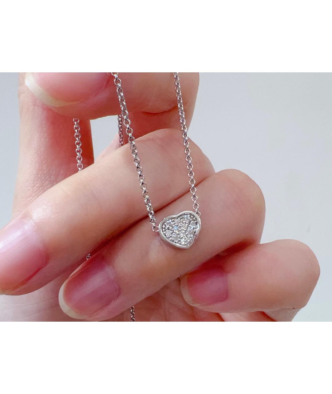 CHOPARD Серебряное колье из белого золота, фото 4