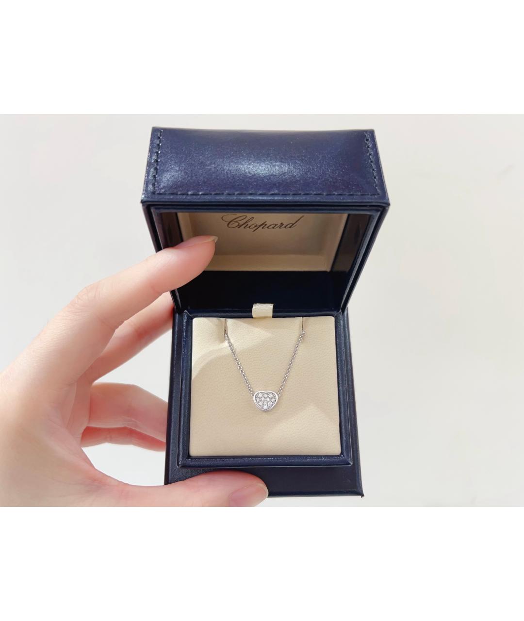 CHOPARD Серебряное колье из белого золота, фото 2