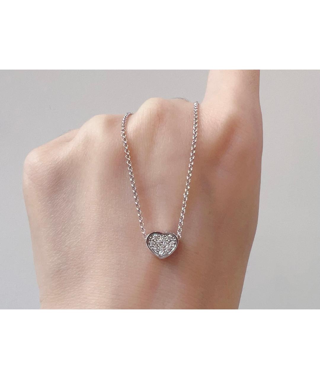 CHOPARD Серебряное колье из белого золота, фото 3