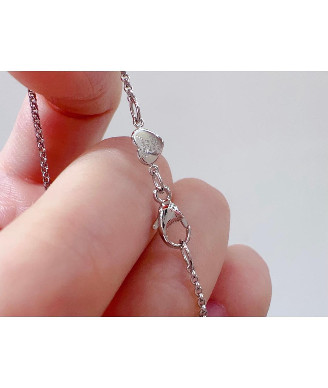 CHOPARD Серебряное колье из белого золота, фото 6