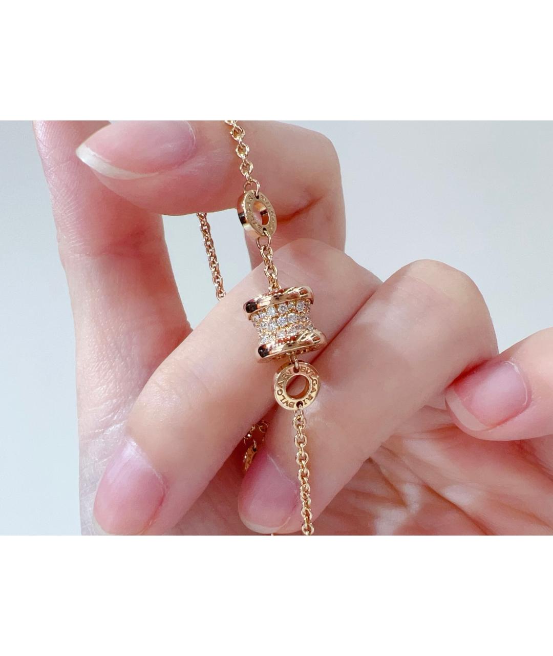 BVLGARI Золотой браслет из розового золота, фото 3