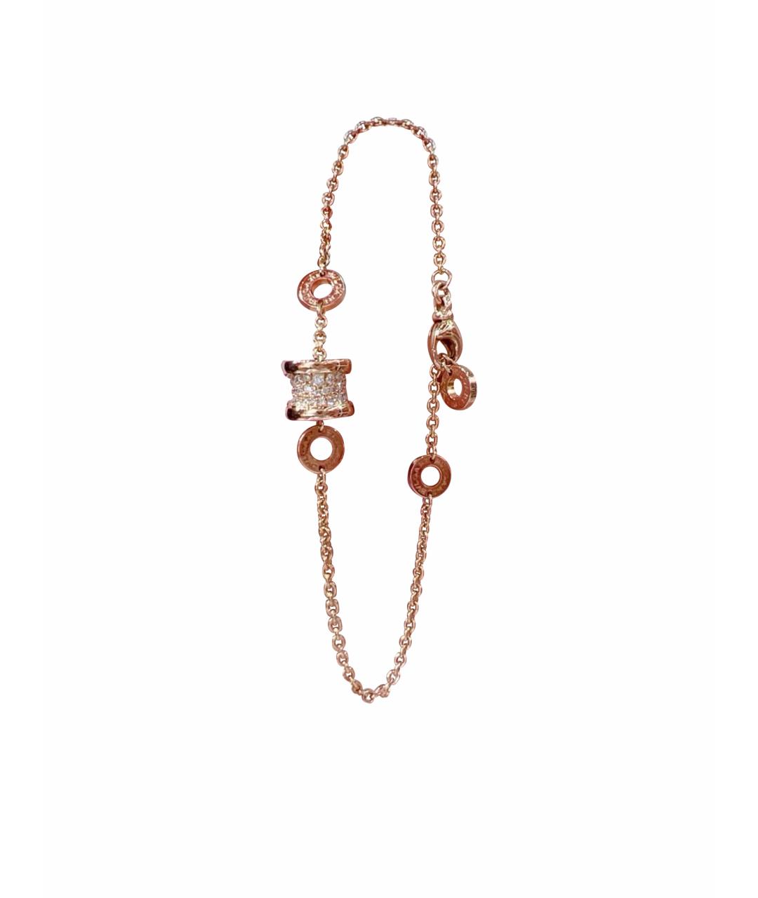 BVLGARI Золотой браслет из розового золота, фото 1