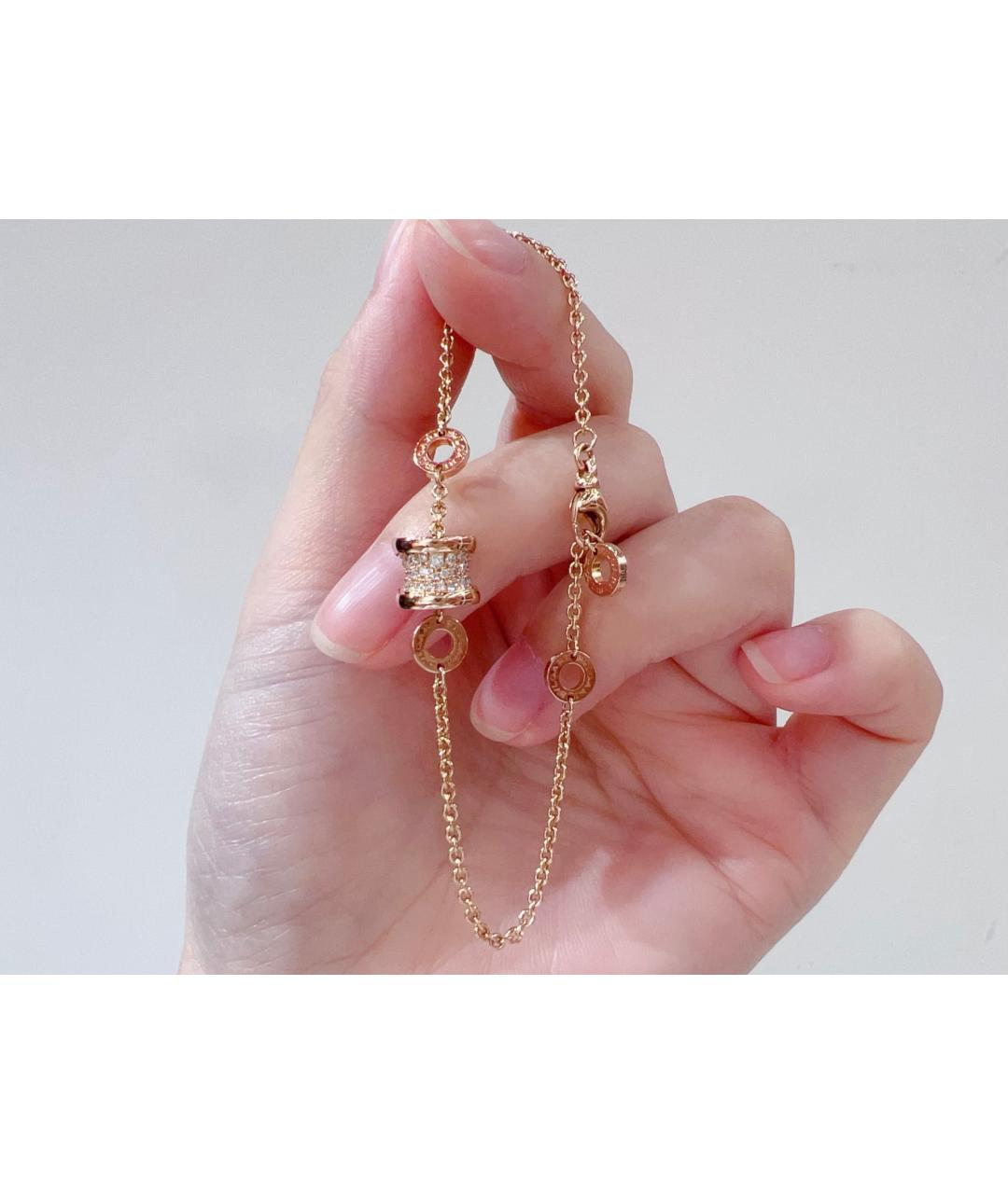 BVLGARI Золотой браслет из розового золота, фото 6