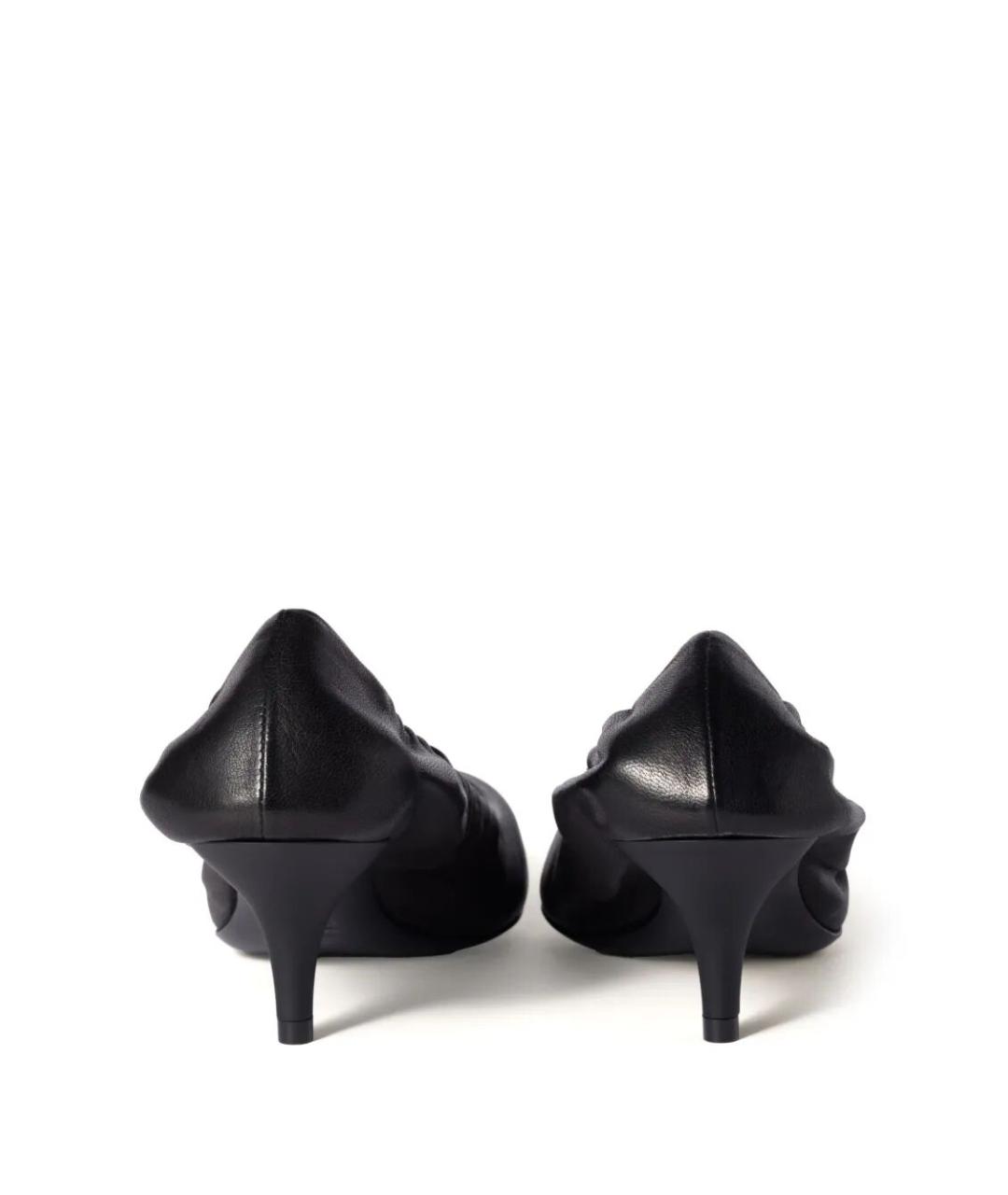 MIU MIU Черные кожаные туфли, фото 4