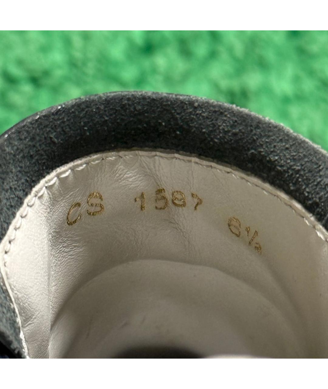 DOLCE&GABBANA Белые кожаные низкие кроссовки / кеды, фото 5