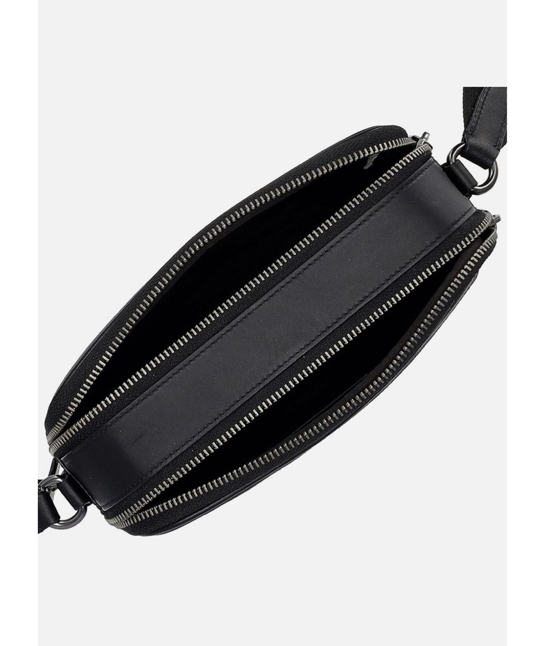 COACH Серая кожаная сумка на плечо, фото 4