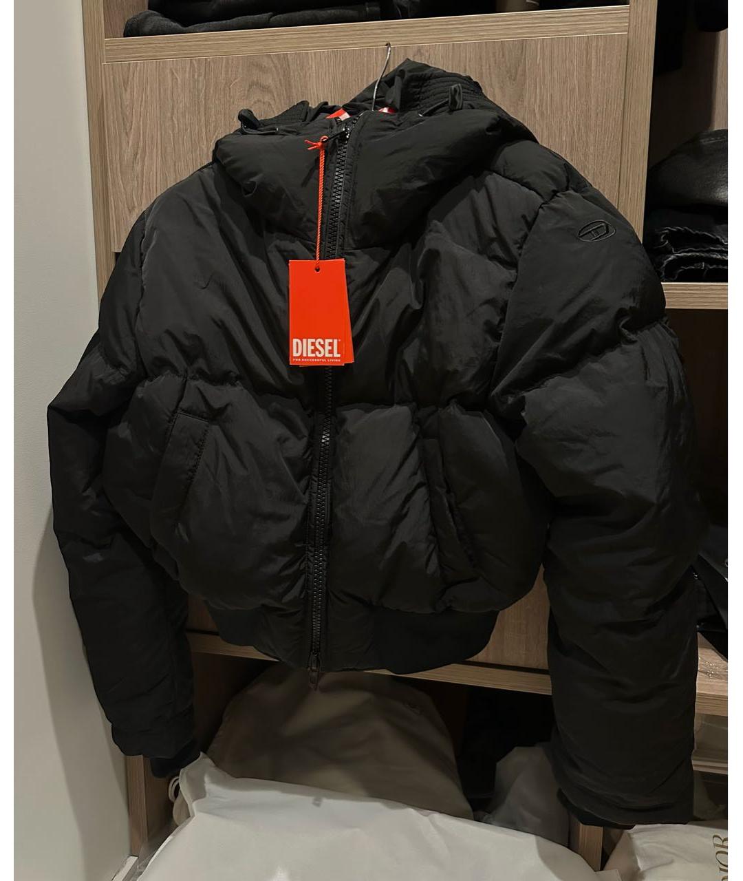 DIESEL Черная куртка, фото 6
