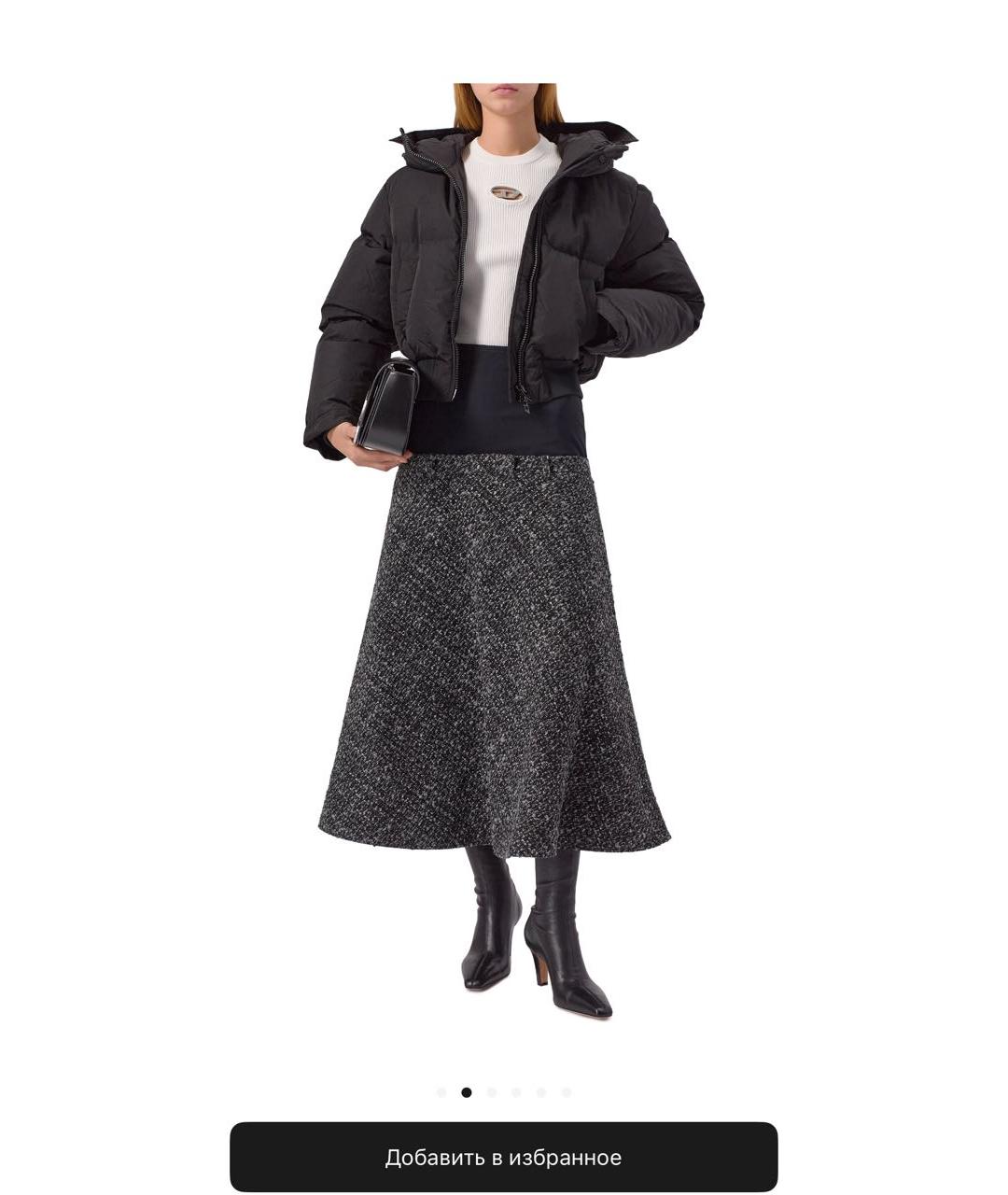 DIESEL Черная куртка, фото 2