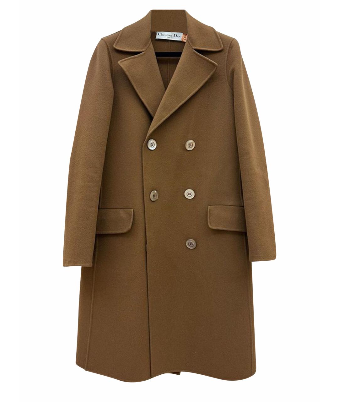 CHRISTIAN DIOR Бежевое кашемировое пальто, фото 1