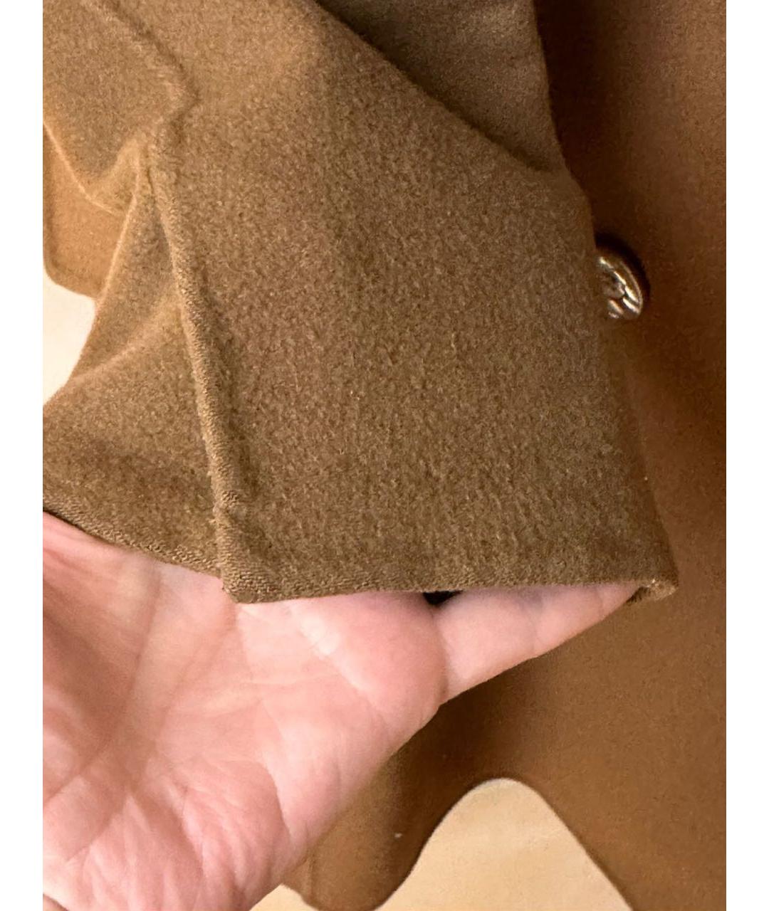 CHRISTIAN DIOR Бежевое кашемировое пальто, фото 3