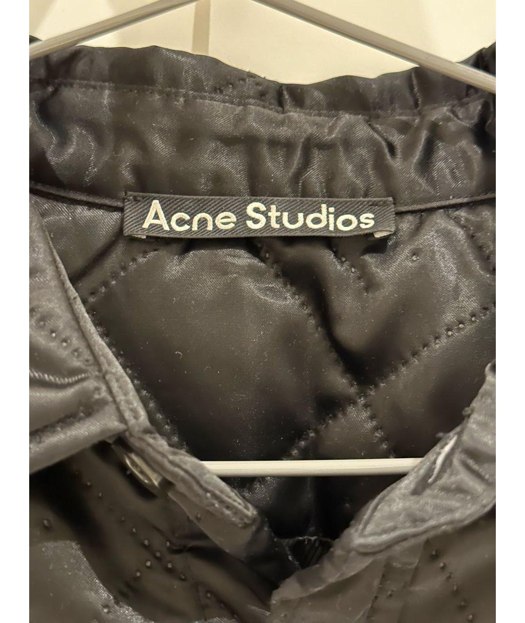 ACNE STUDIOS Черная хлопковая куртка, фото 4
