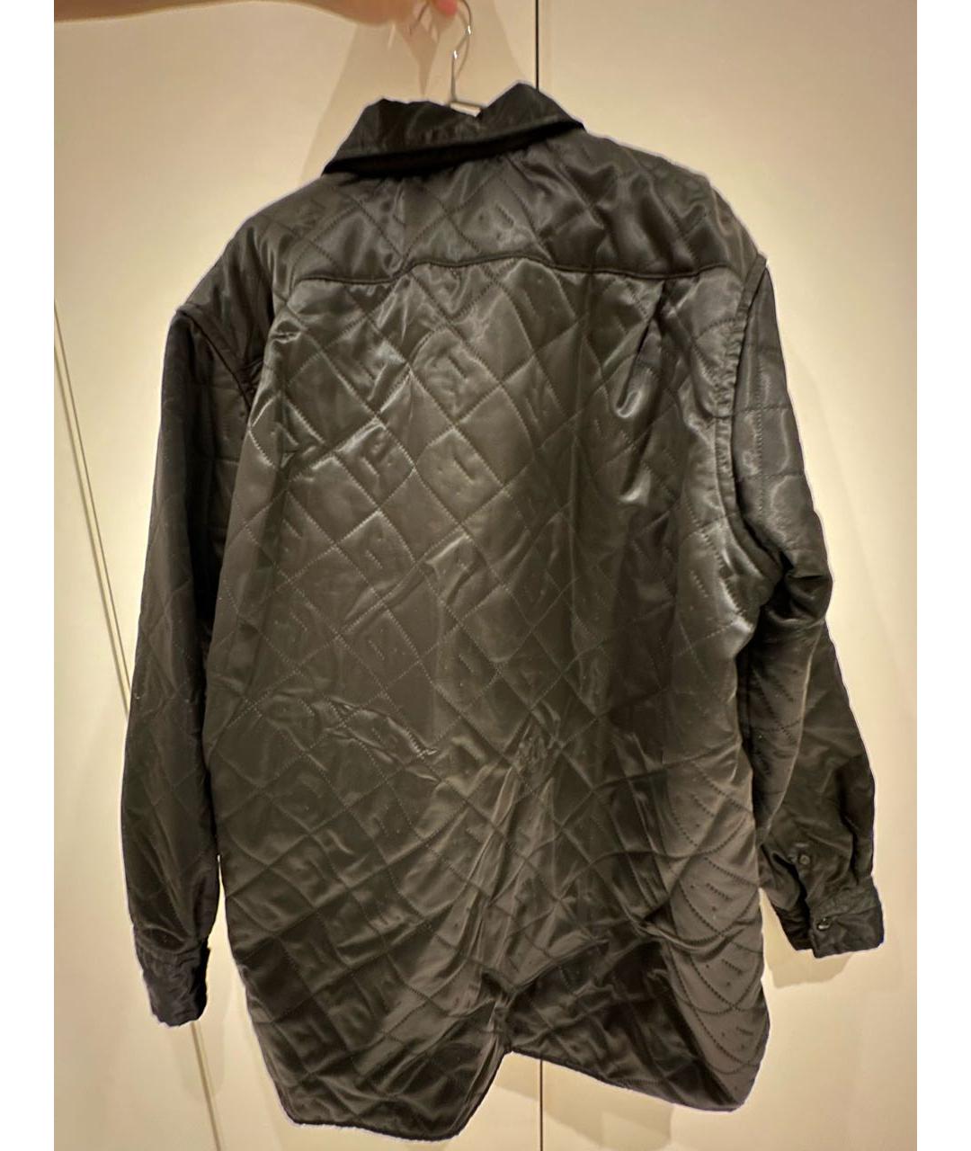 ACNE STUDIOS Черная хлопковая куртка, фото 2