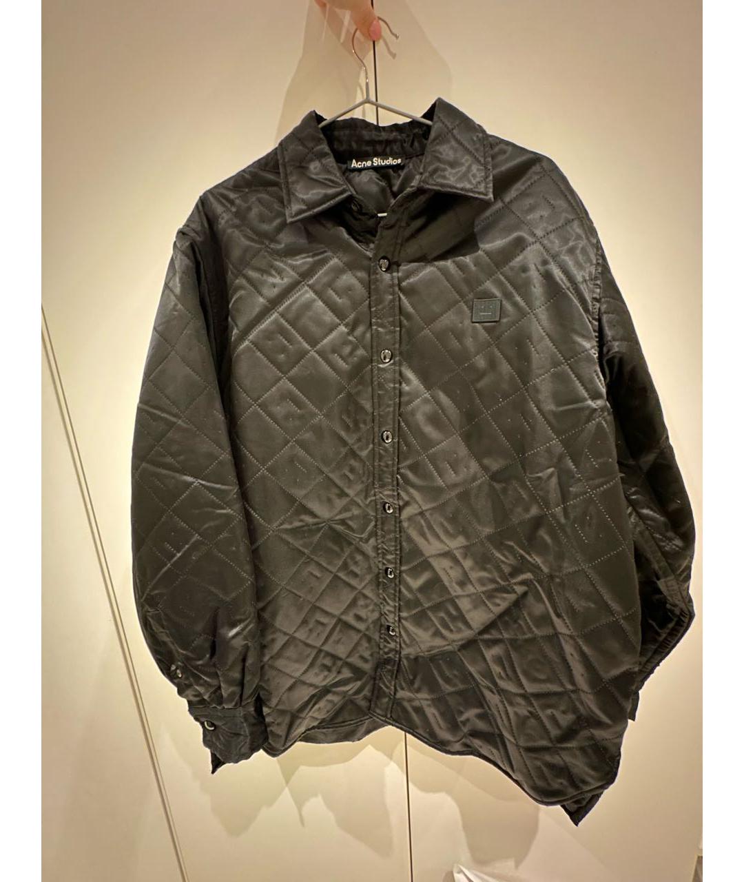 ACNE STUDIOS Черная хлопковая куртка, фото 6