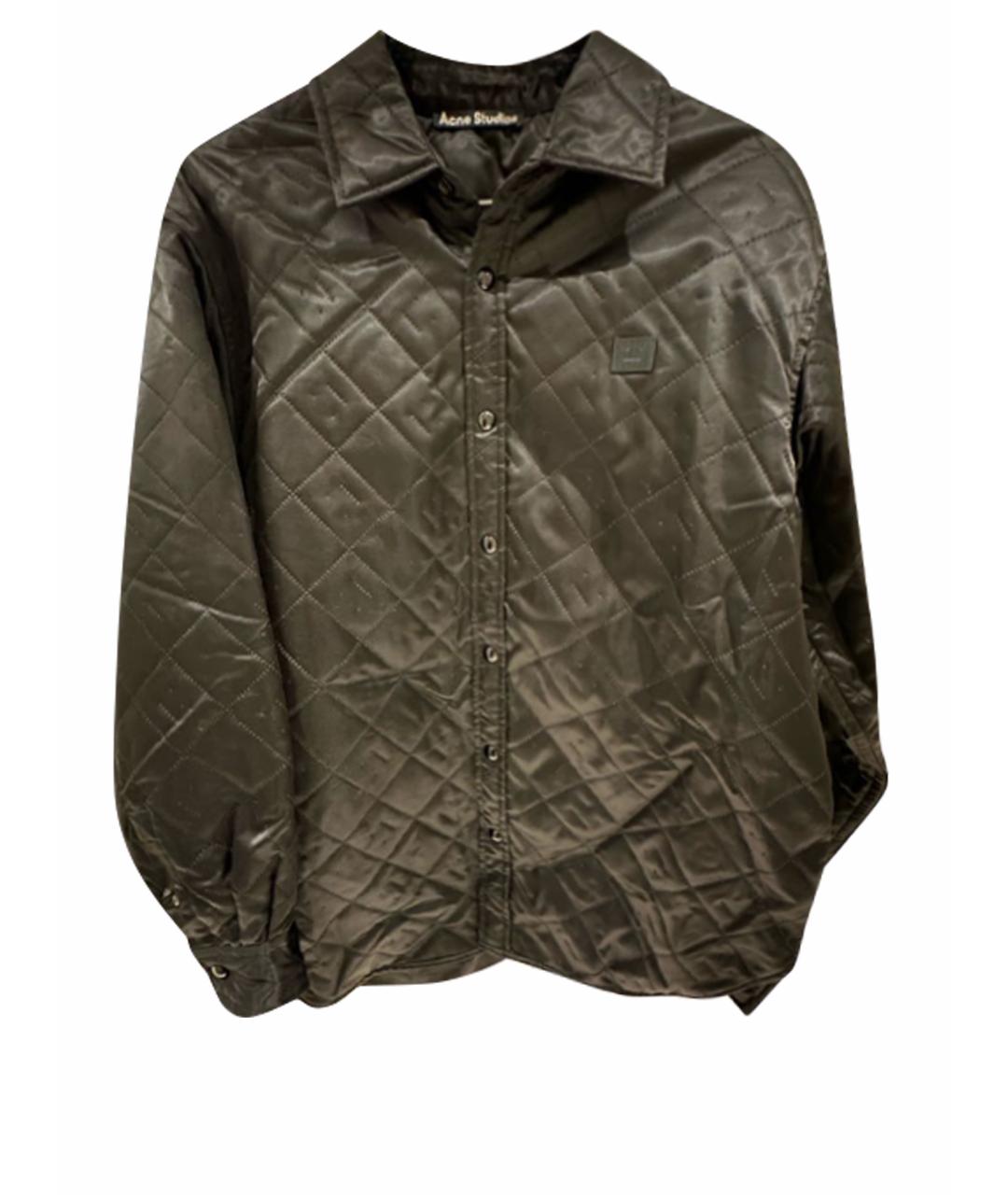 ACNE STUDIOS Черная хлопковая куртка, фото 1