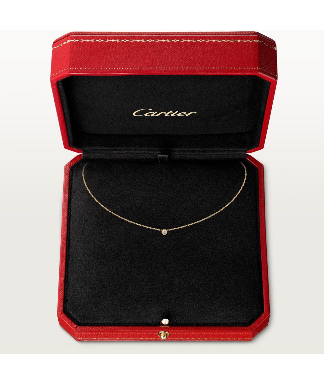 CARTIER Колье из желтого золота, фото 3