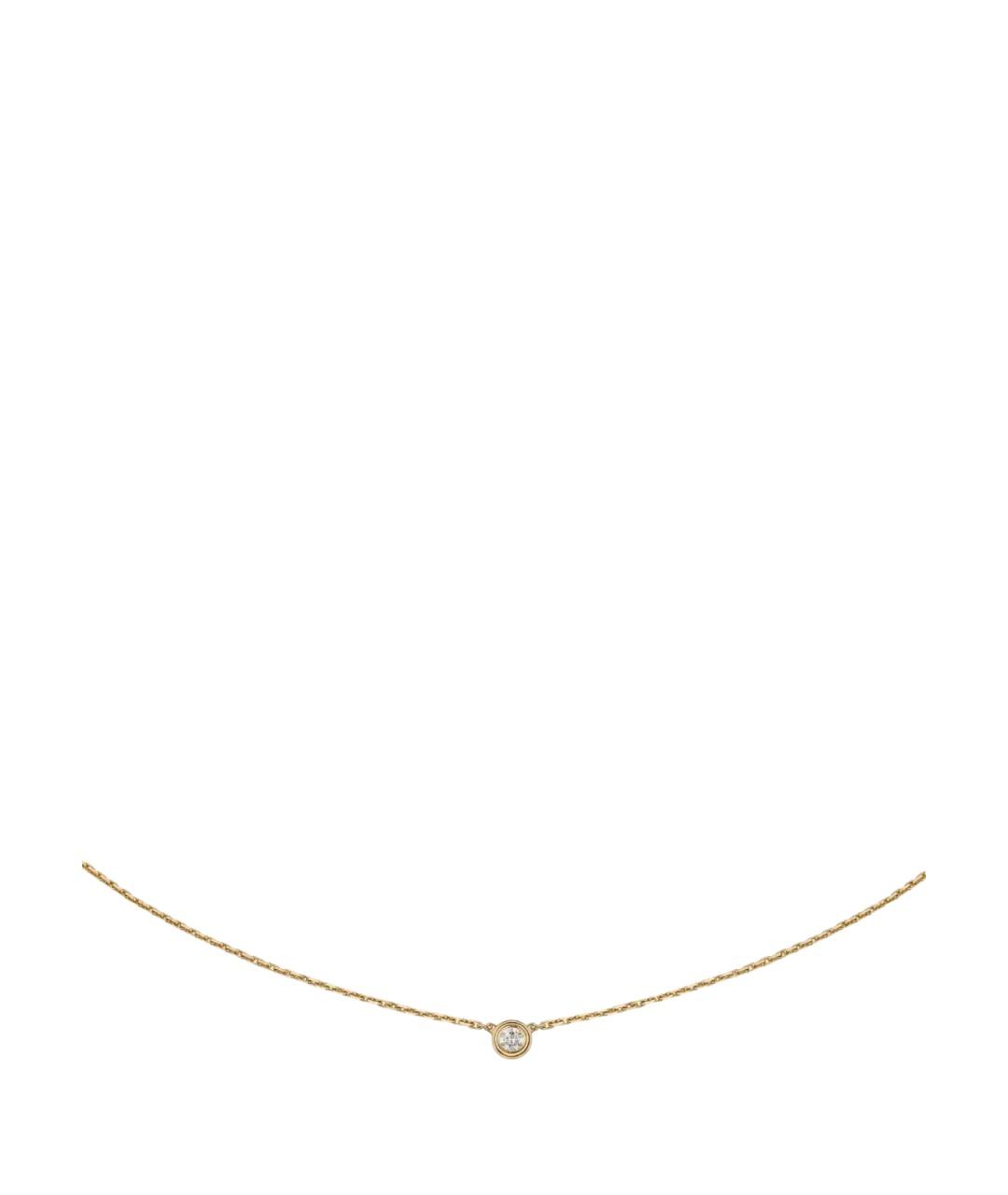 CARTIER Колье из желтого золота, фото 1