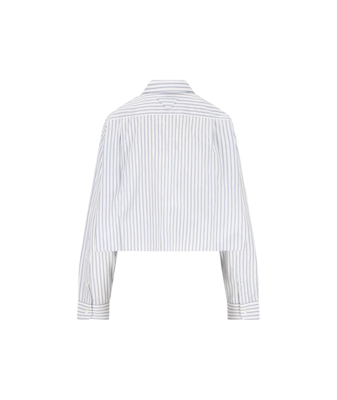 PRADA Бирюзовая хлопковая рубашка, фото 2