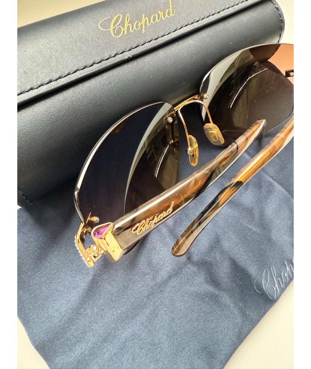 CHOPARD Мульти пластиковые солнцезащитные очки, фото 5