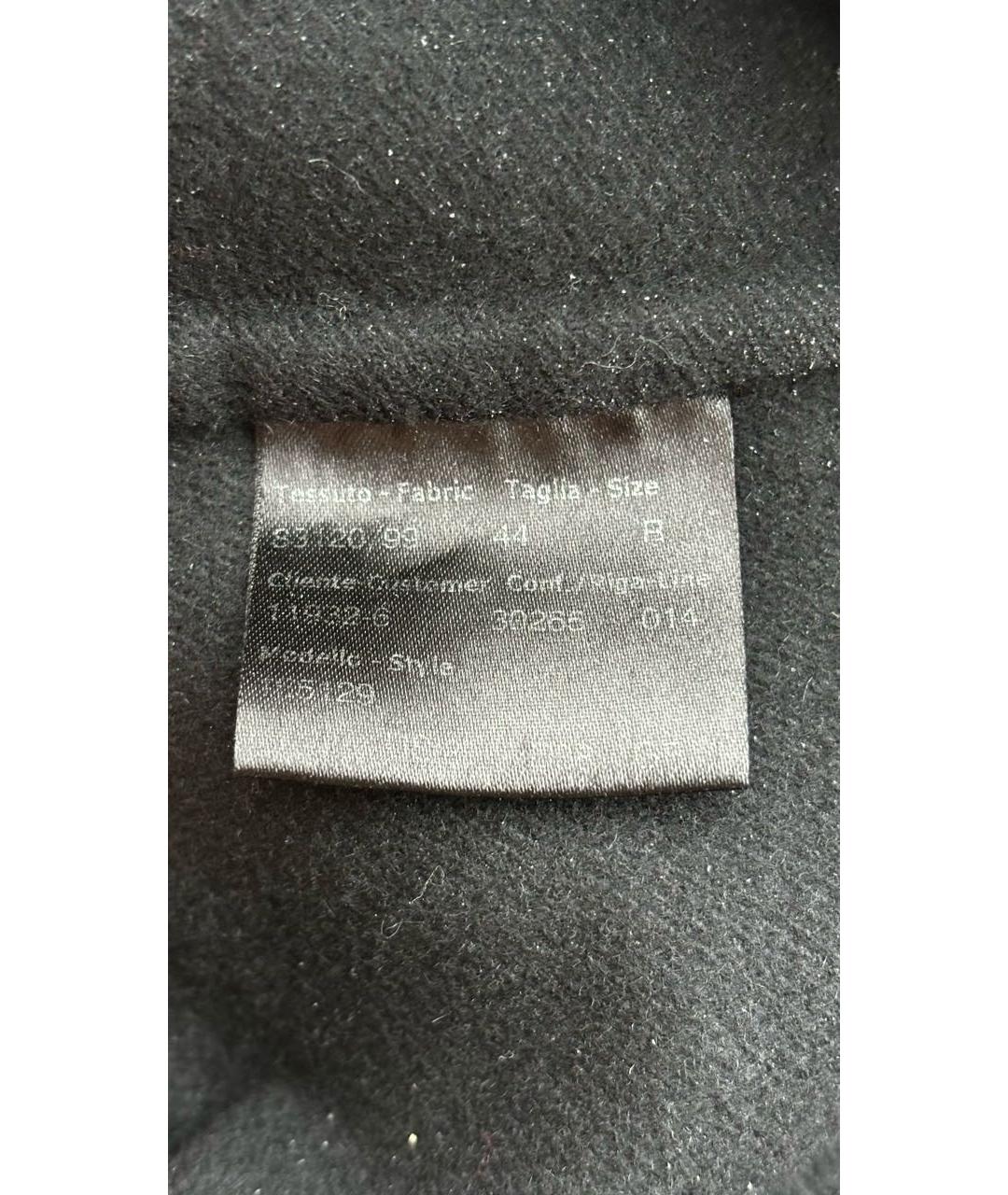 BRIONI Черный шерстяной костюм с юбками, фото 5