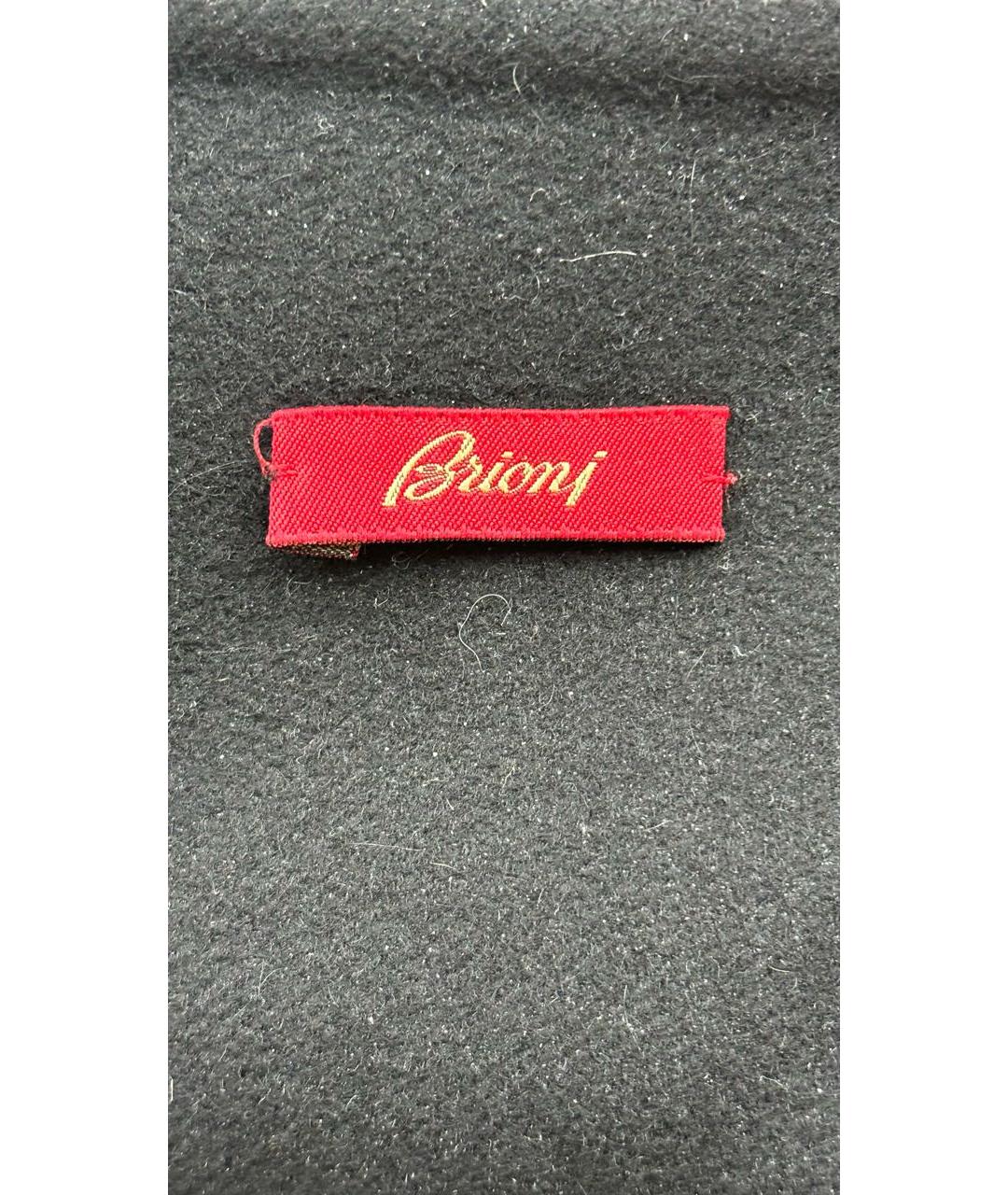 BRIONI Черный шерстяной костюм с юбками, фото 4