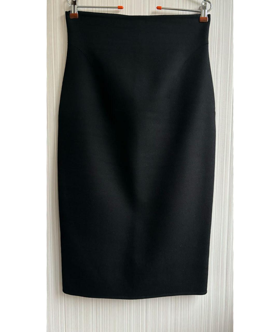 BRIONI Черный шерстяной костюм с юбками, фото 2