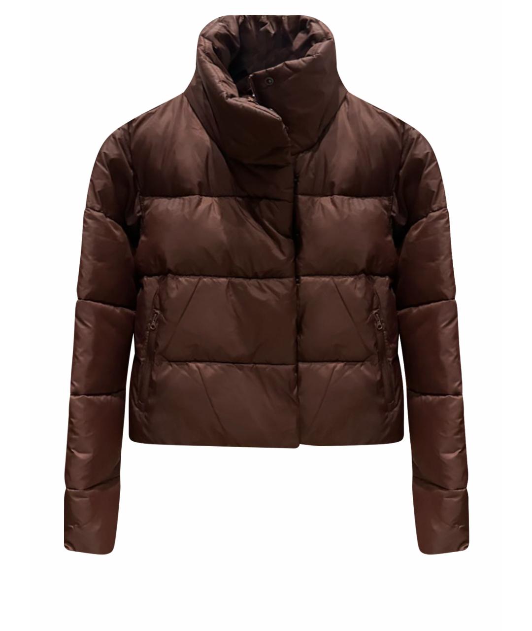 ALO YOGA Коричневый полиэстеровый пуховик, фото 1