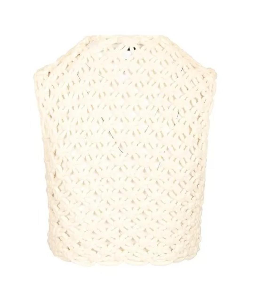 ALAIA Бежевый джемпер / свитер, фото 2