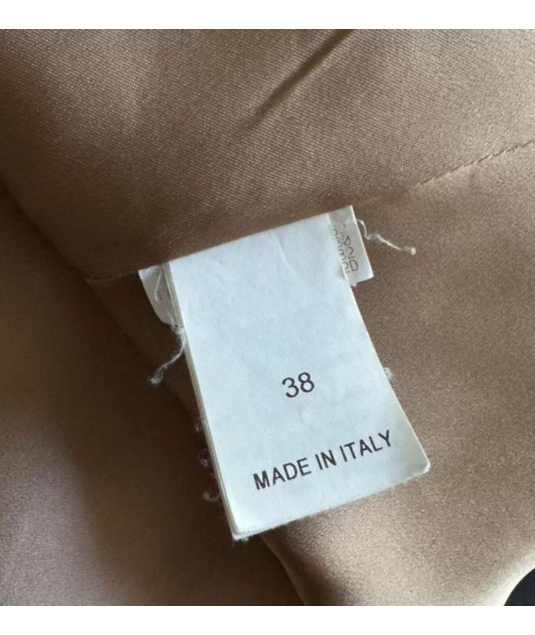 BRUNELLO CUCINELLI Коричневый вискозный жакет/пиджак, фото 4