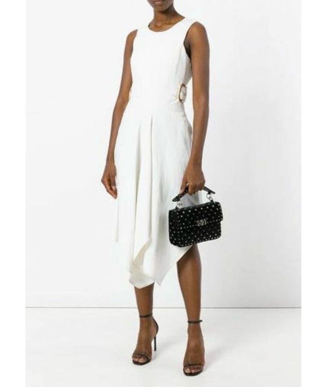 VALENTINO Черная бархатная сумка через плечо, фото 2