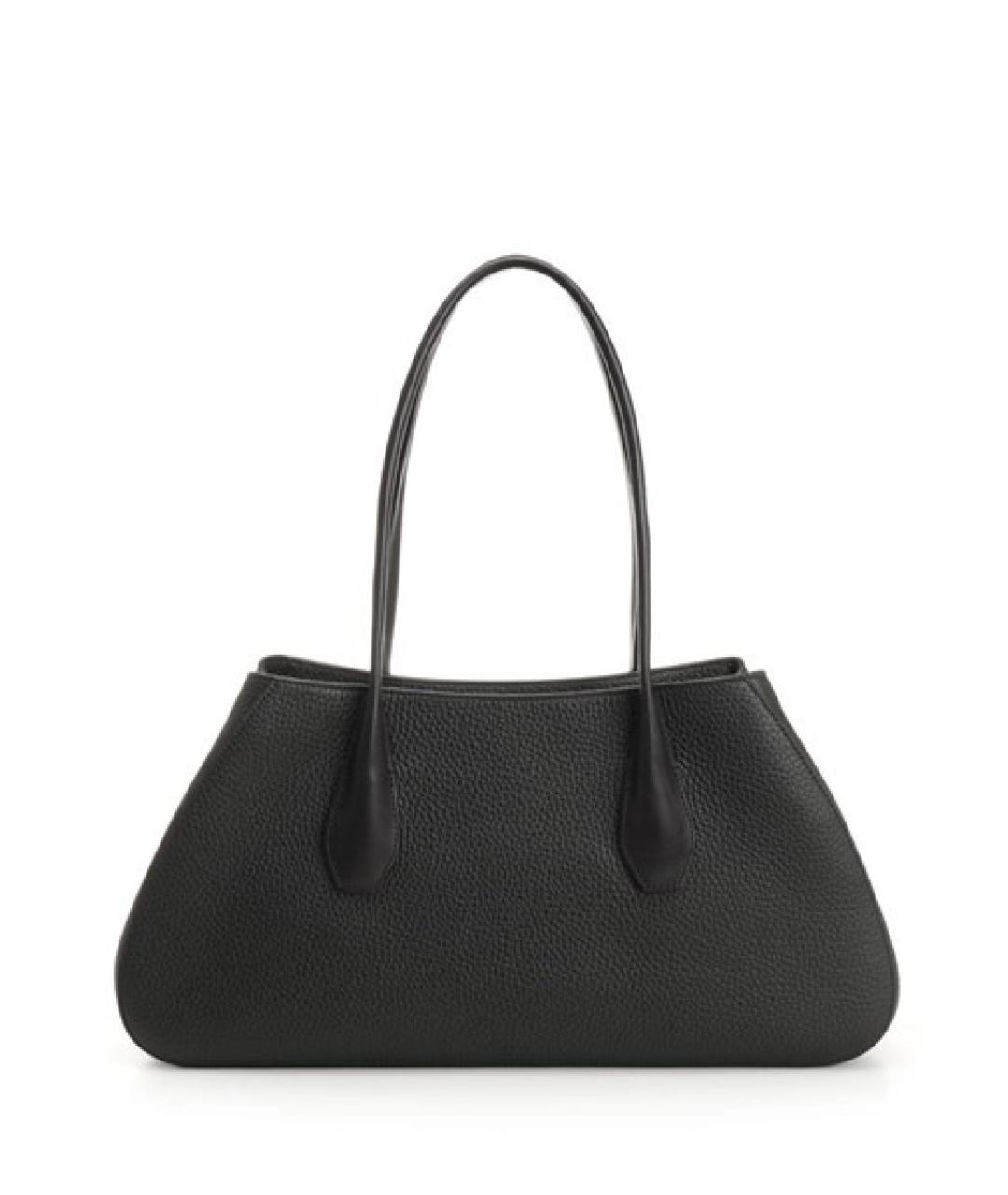 THE ROW Черная кожаная сумка тоут, фото 3