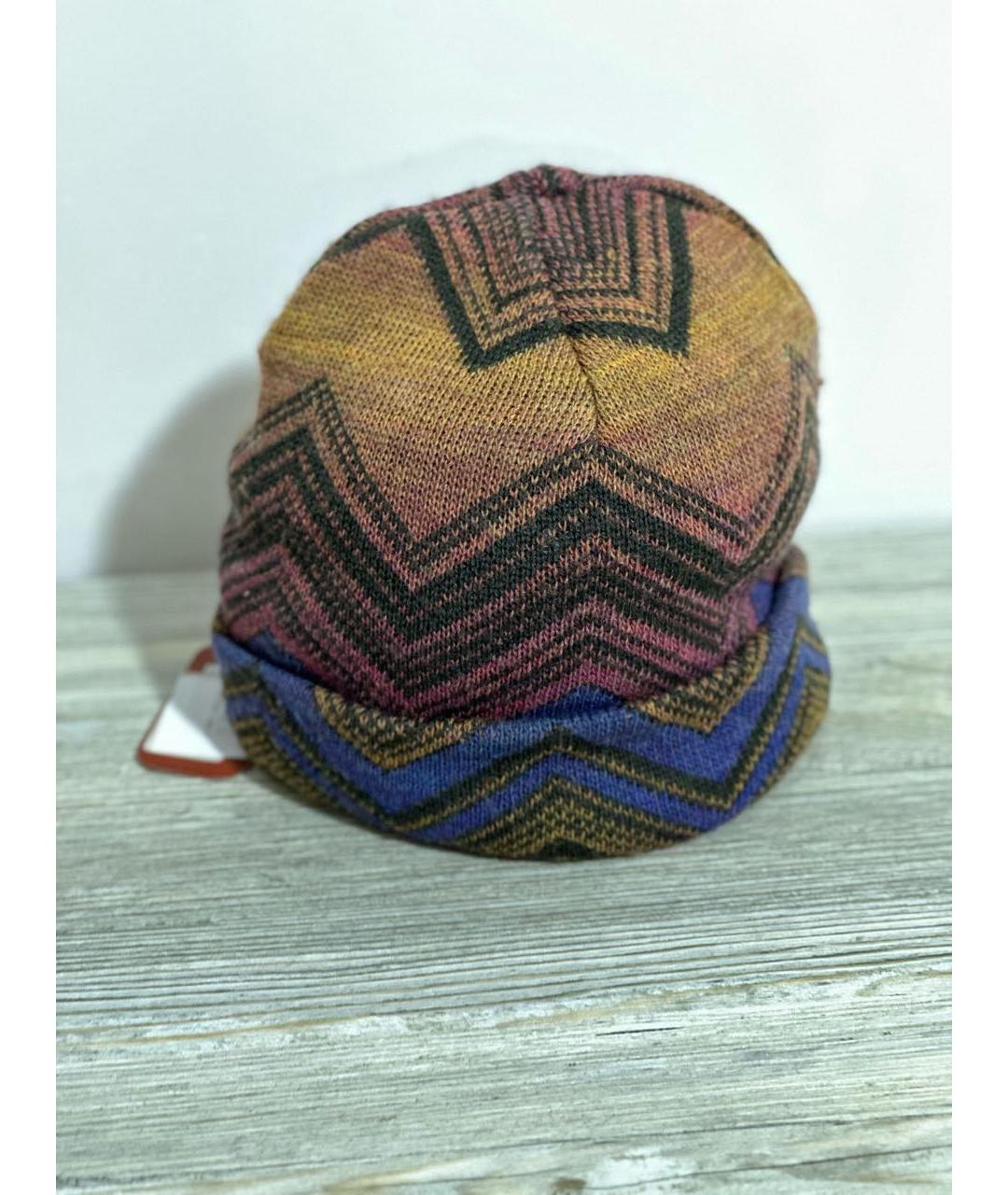 MISSONI Мульти шерстяная шапка, фото 4