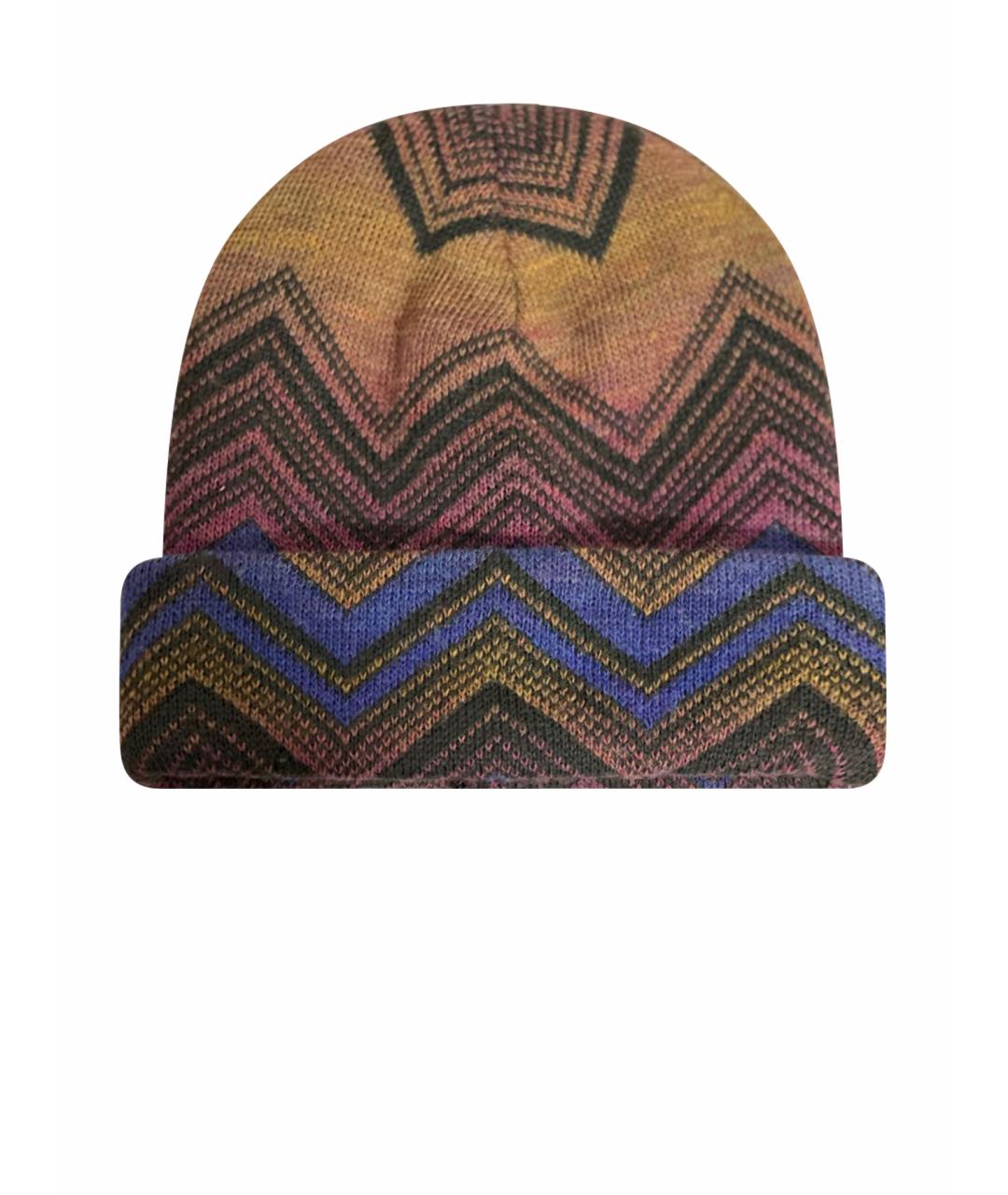 MISSONI Мульти шерстяная шапка, фото 1