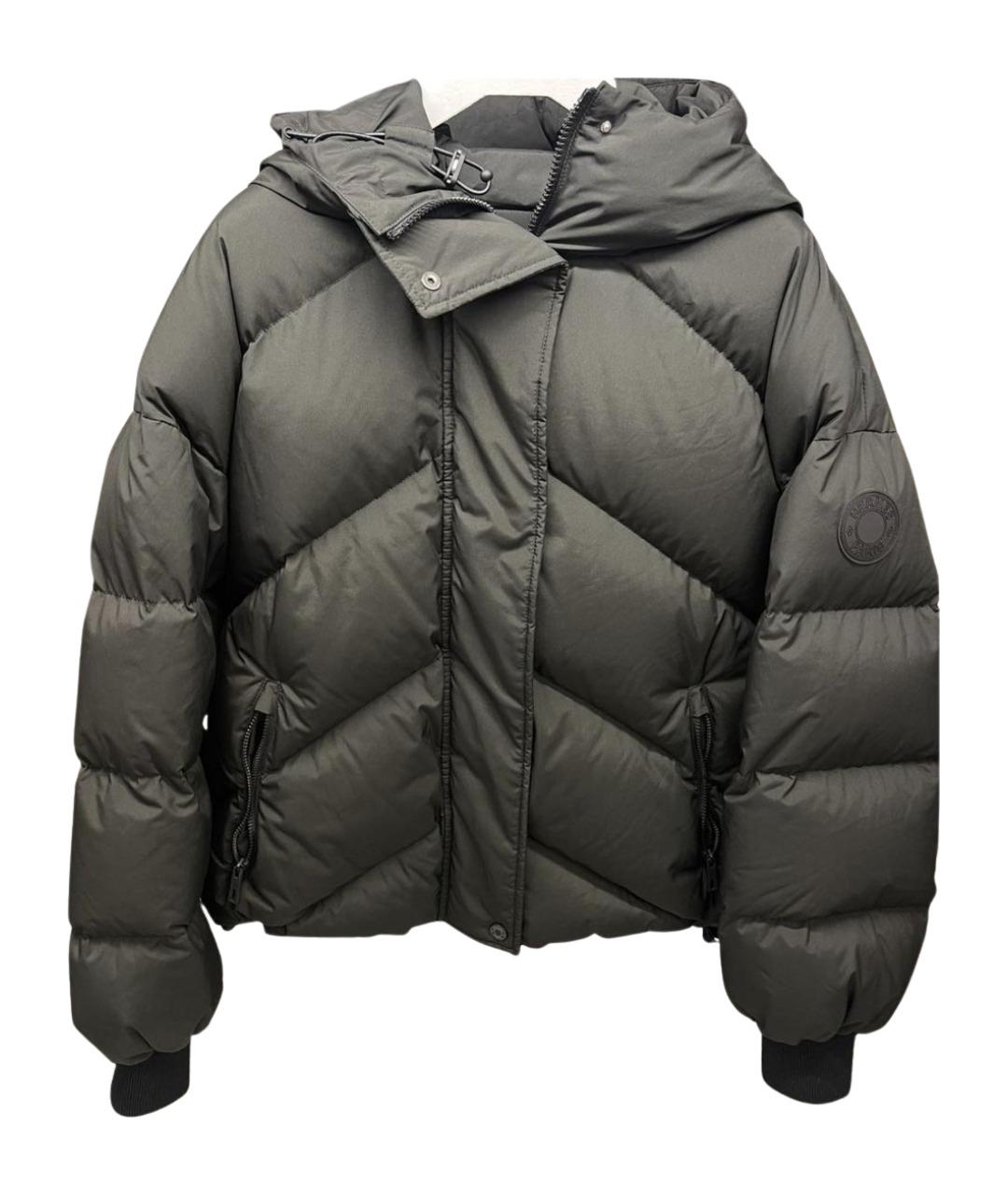 HERMES Черная полиэстеровая куртка, фото 1