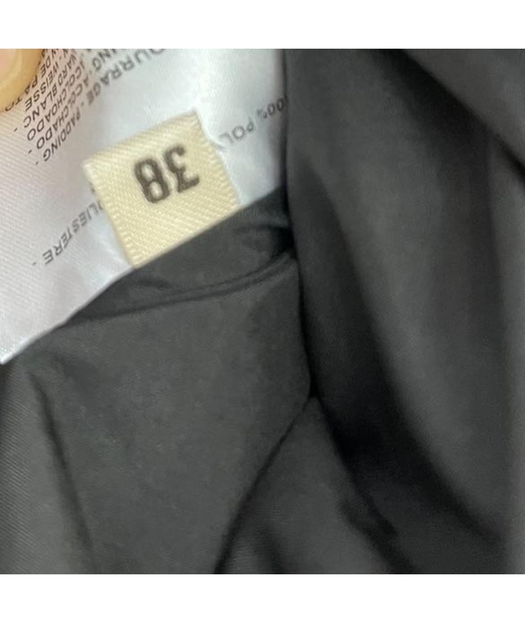 HERMES Черная полиэстеровая куртка, фото 7