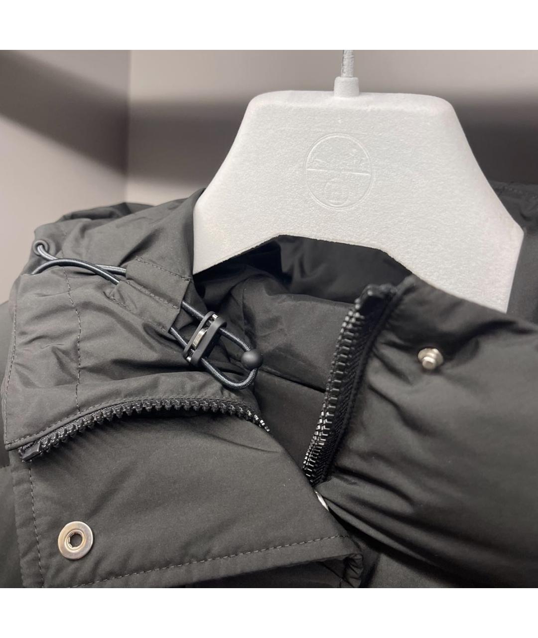 HERMES Черная полиэстеровая куртка, фото 3