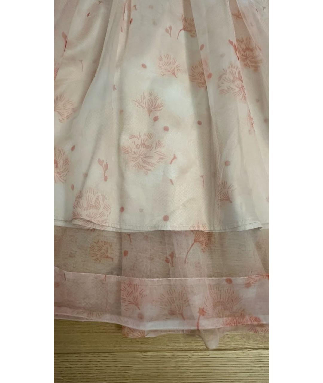 SIMONE ROCHA Розовое полиэстеровое коктейльное платье, фото 7