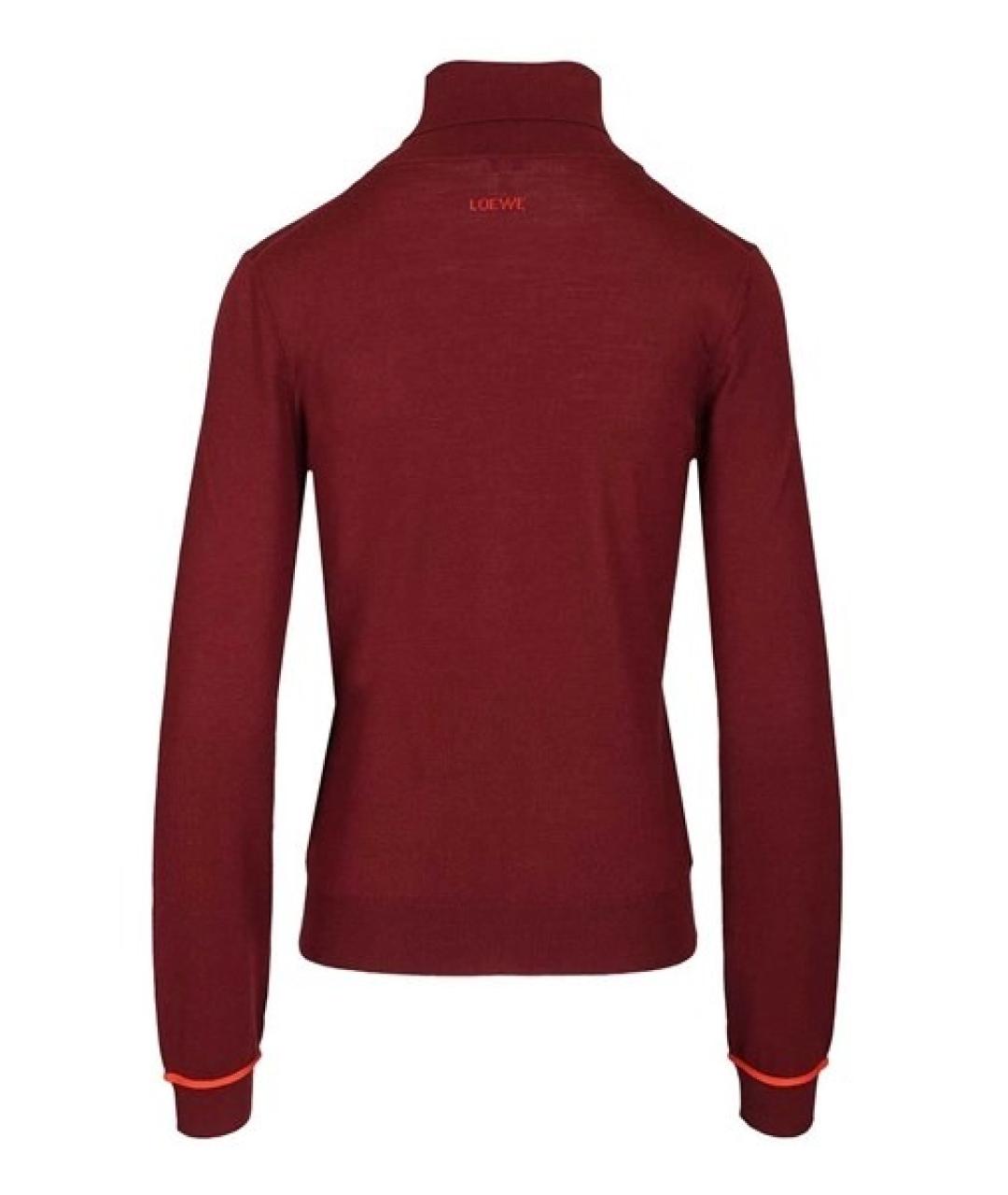 LOEWE Бордовая водолазка, фото 2