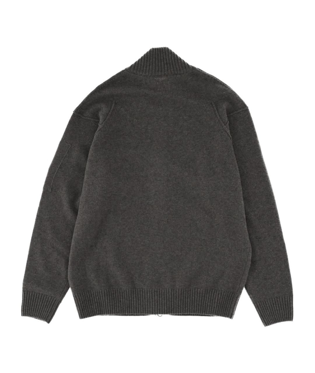 CP COMPANY Серый шерстяной джемпер / свитер, фото 2